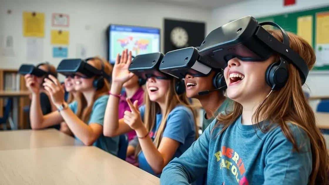 Benefits of using vr in education Benefits of using vr in education