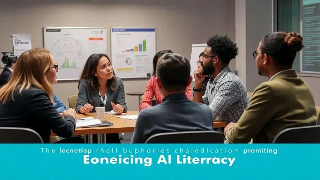 Challenges faced in promoting AI literacy