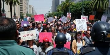 L.A. protests ICE federal troops escalate tensions