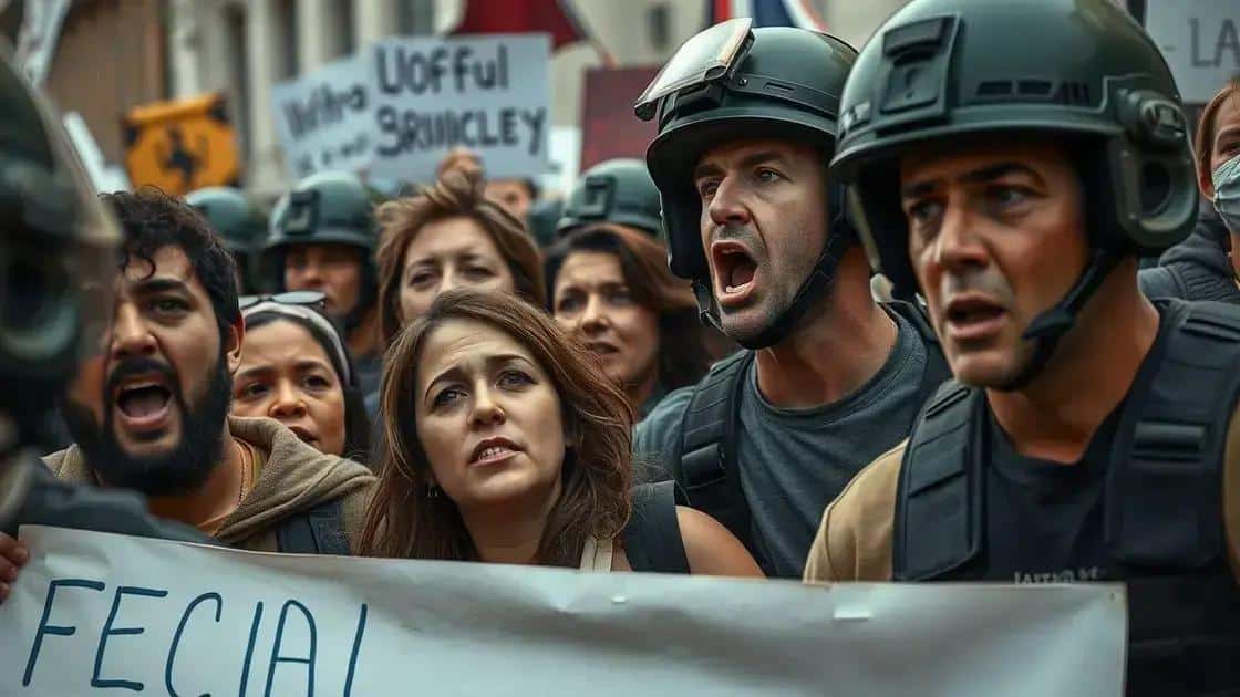 The impact of federal troops on local movements