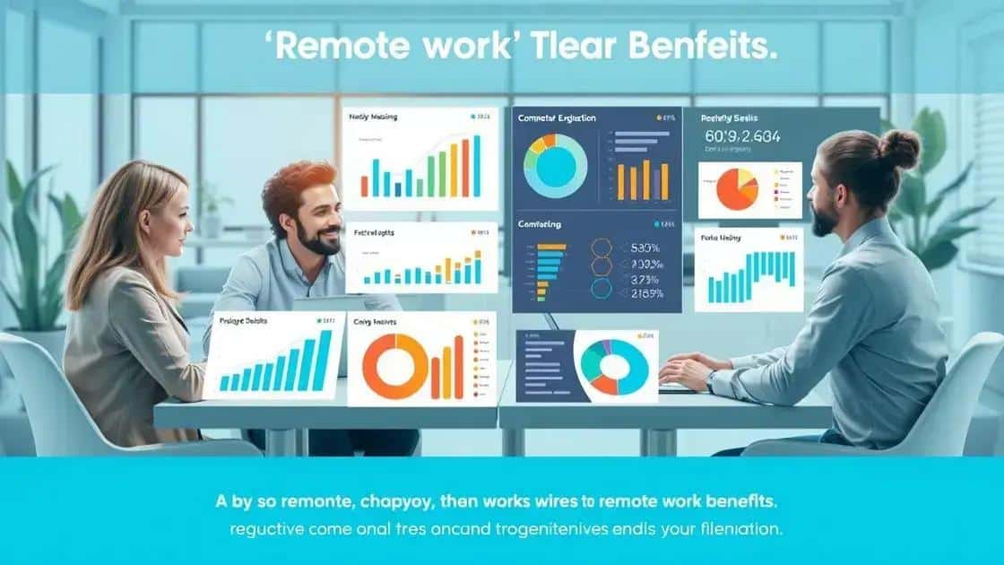 Measuring impact of remote work benefits