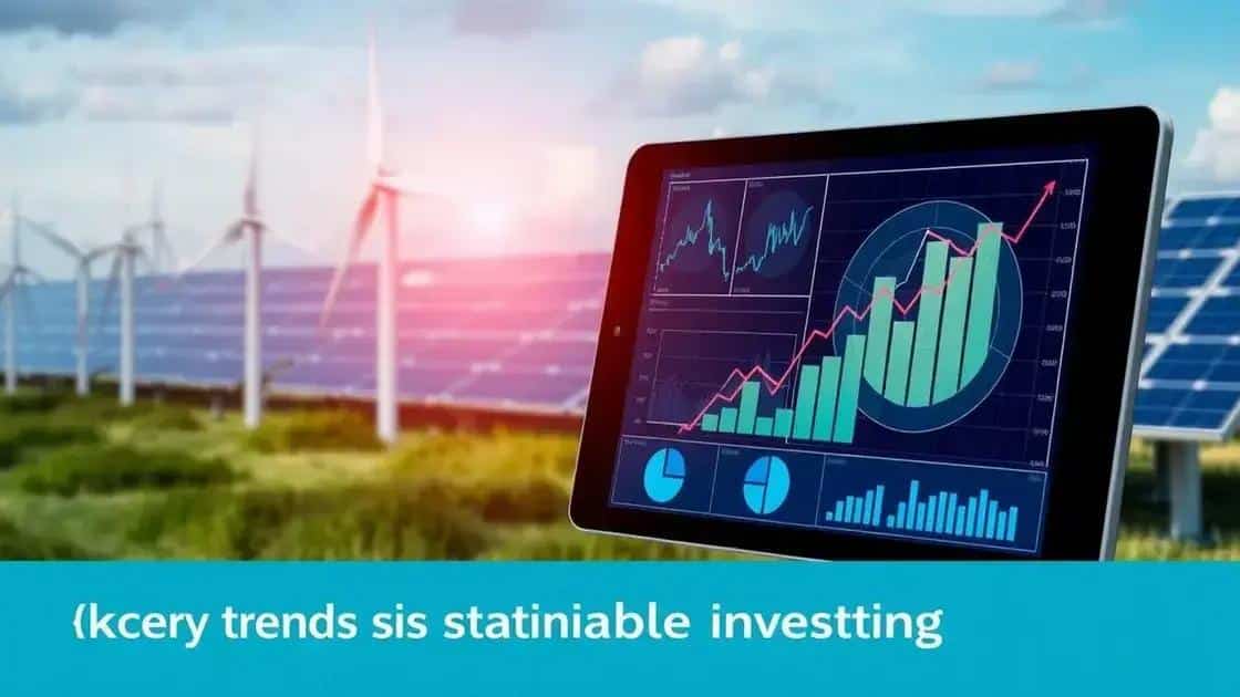 Key trends in sustainable investing