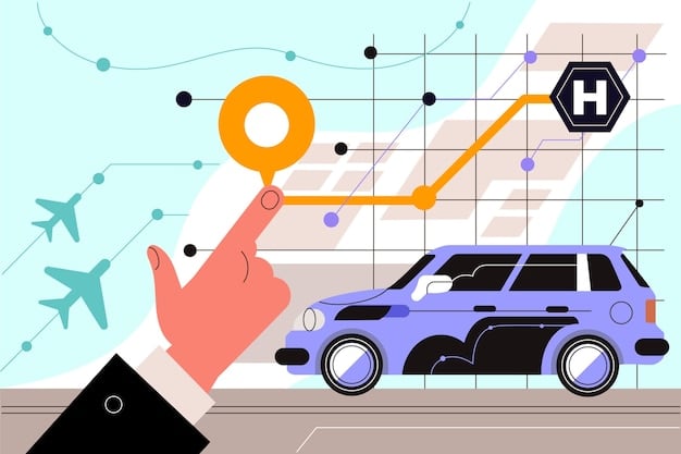 A graph showing the projected growth of the shared mobility market in the US over the next decade, highlighting the increasing adoption of various shared transportation services.
