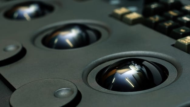 A close-up of the sensors and cameras on an autonomous truck, highlighting the technological complexity. The image should focus on the details of the sensor array and the sophisticated hardware involved.