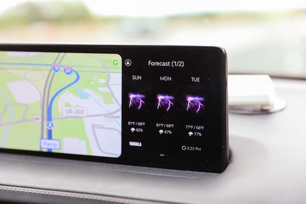 A dashboard interface displaying real-time GPS tracking of multiple vehicles on a map with color-coded routes indicating traffic density. The dashboard also shows key performance indicators (KPIs) such as fuel consumption, average speed, and estimated time of arrival (ETA) for each vehicle. It's a clean, informative, and visually engaging representation of data analytics in action.