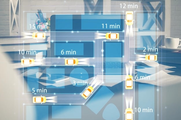 A dashboard interface showing real-time data from smart bins overlaid on a map of a city, with dynamically generated collection routes highlighted. The dashboard also displays key performance indicators such as fuel consumption and collection efficiency.
