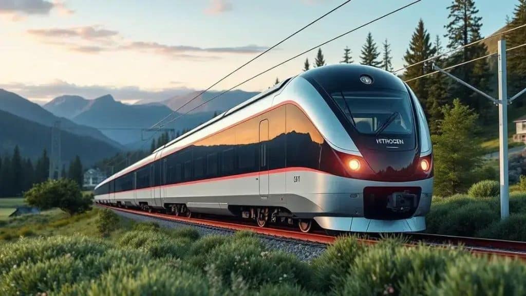 Hydrogen-powered train technology developments reinvent travel