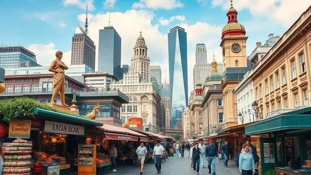 O que torna uma cidade atraente para turistas?