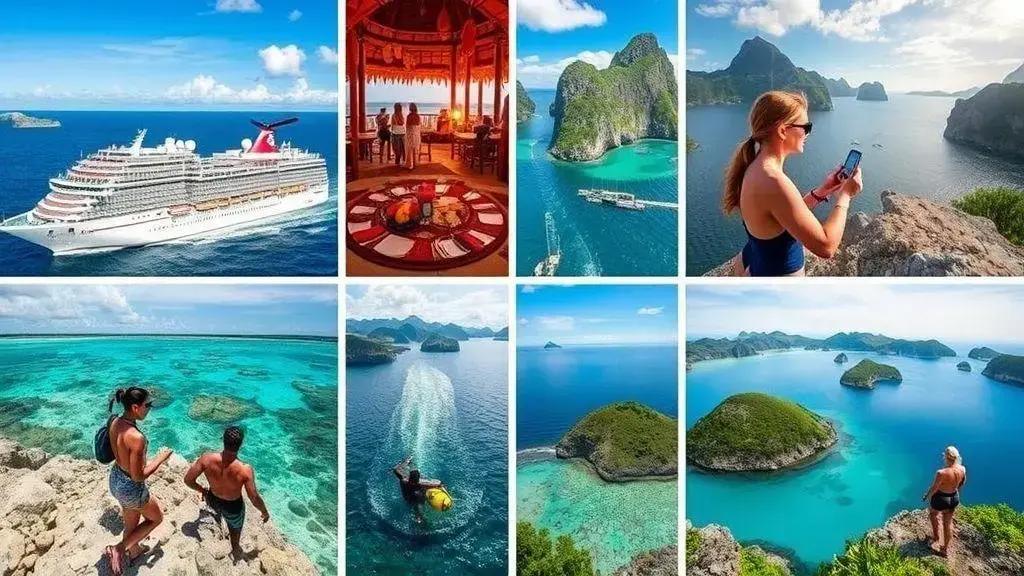 Experiências únicas em cada destino