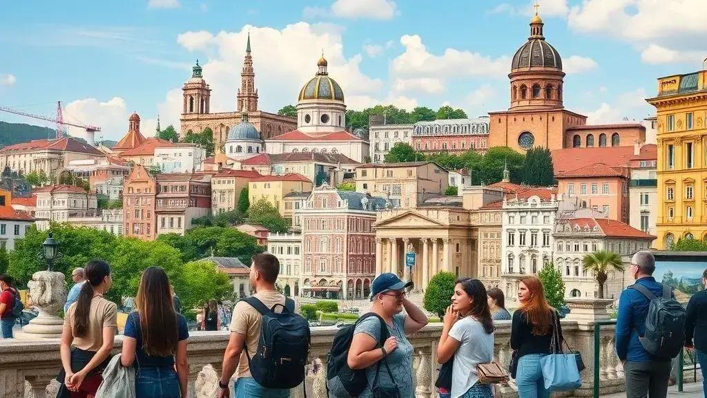 Tendências de turismo nas cidades mais populares