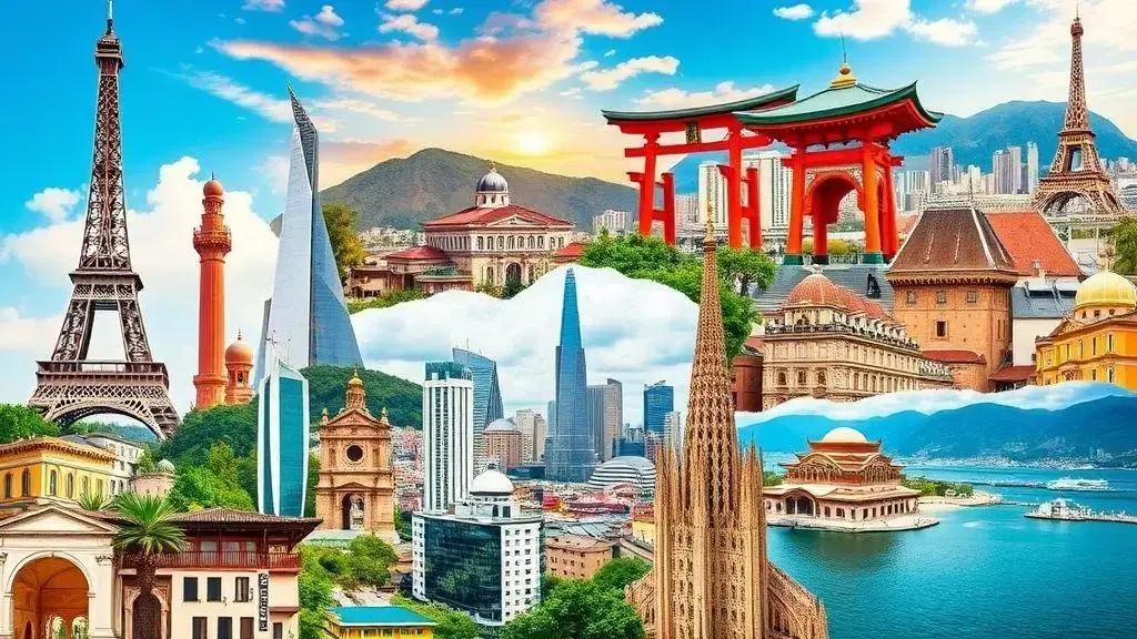 Os destinos mais procurados