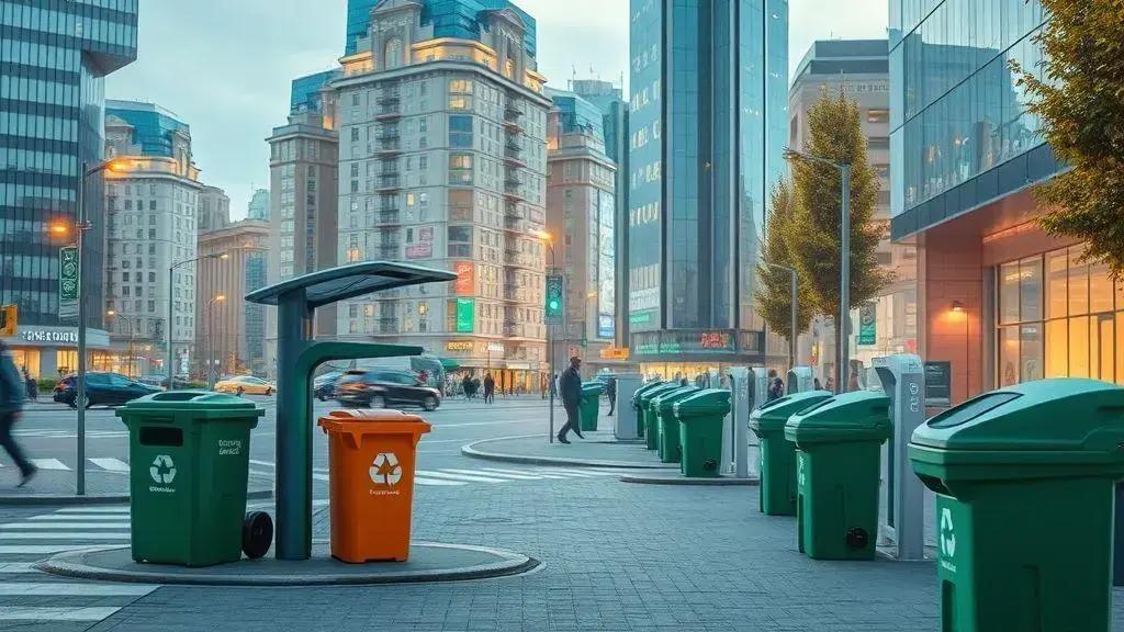 Smart city solutions for waste management success