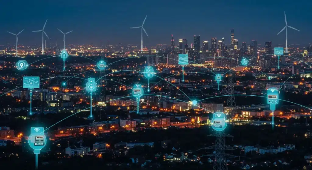 Smart City Grids: 15% Energy Reduction in US Urban Centers by 2026