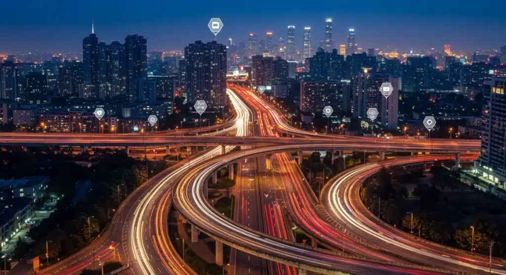 AI Traffic Management Systems: 25% Congestion Reduction in US Metros