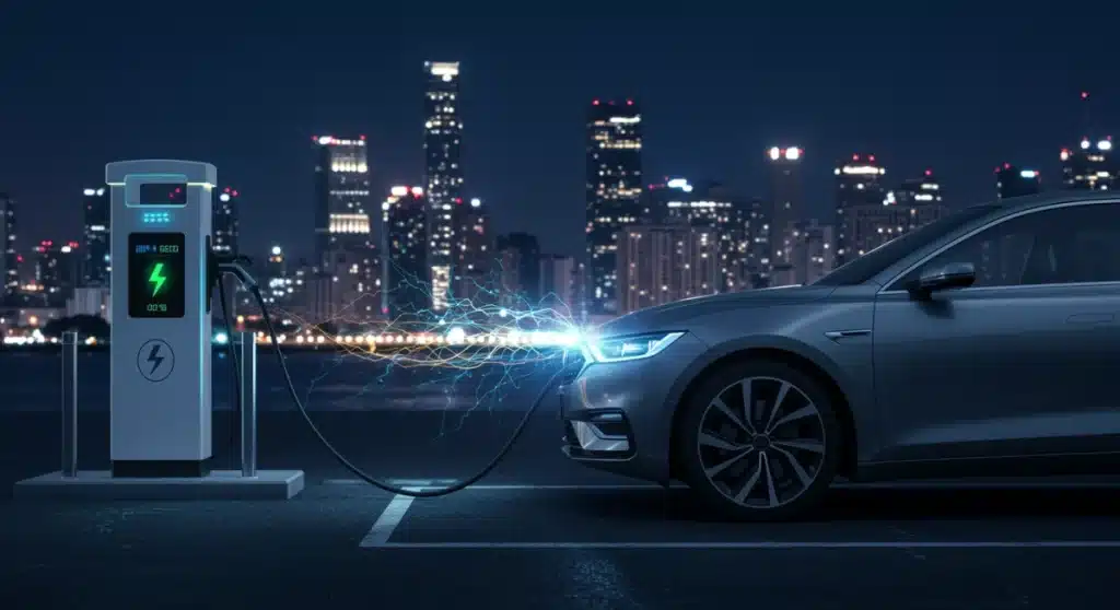 2026 EV Battery Breakthroughs: 15% Faster Charging for US Drivers