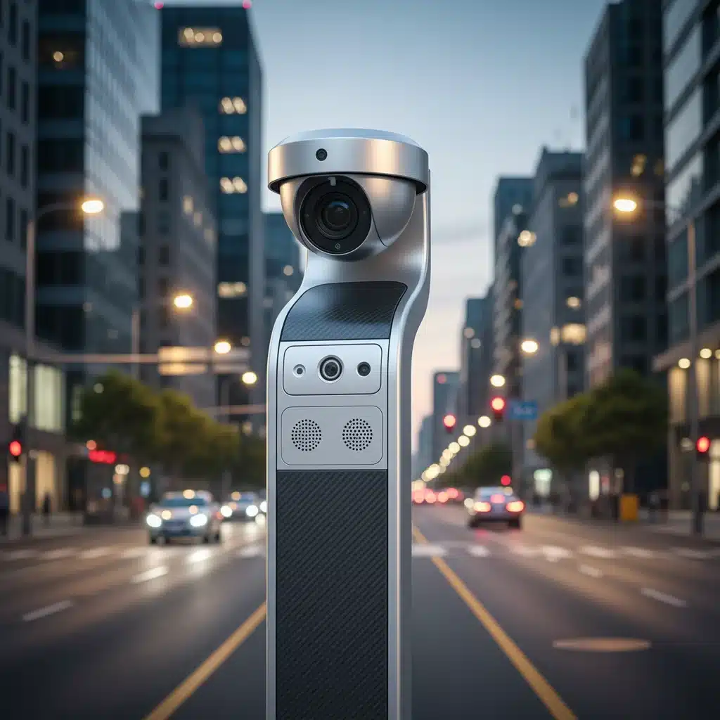 Smart streetlight with integrated IoT sensors for urban surveillance and environmental monitoring